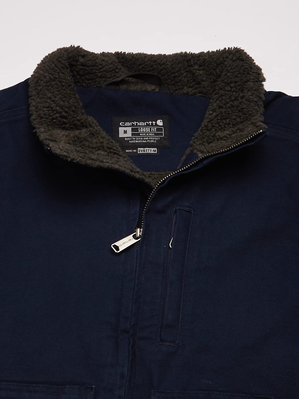 Carhartt Men&#39;s Sherpa - Lined Mock - Neck Vest - From Where - 