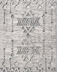 Carved Snowflake Tassel Rug - From Where Finds - 