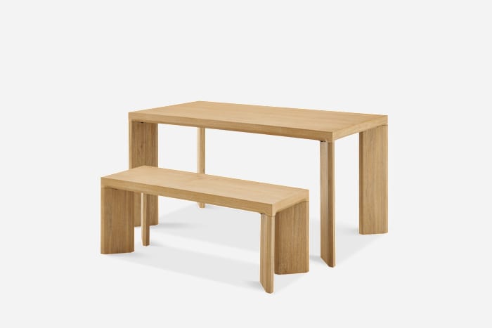 Casa Dining Table with Bench Set - From Where Finds -