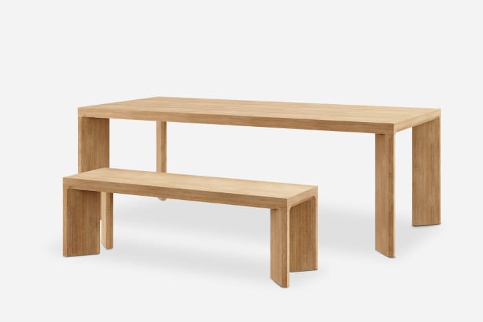 Casa Dining Table with Bench Set - From Where Finds -