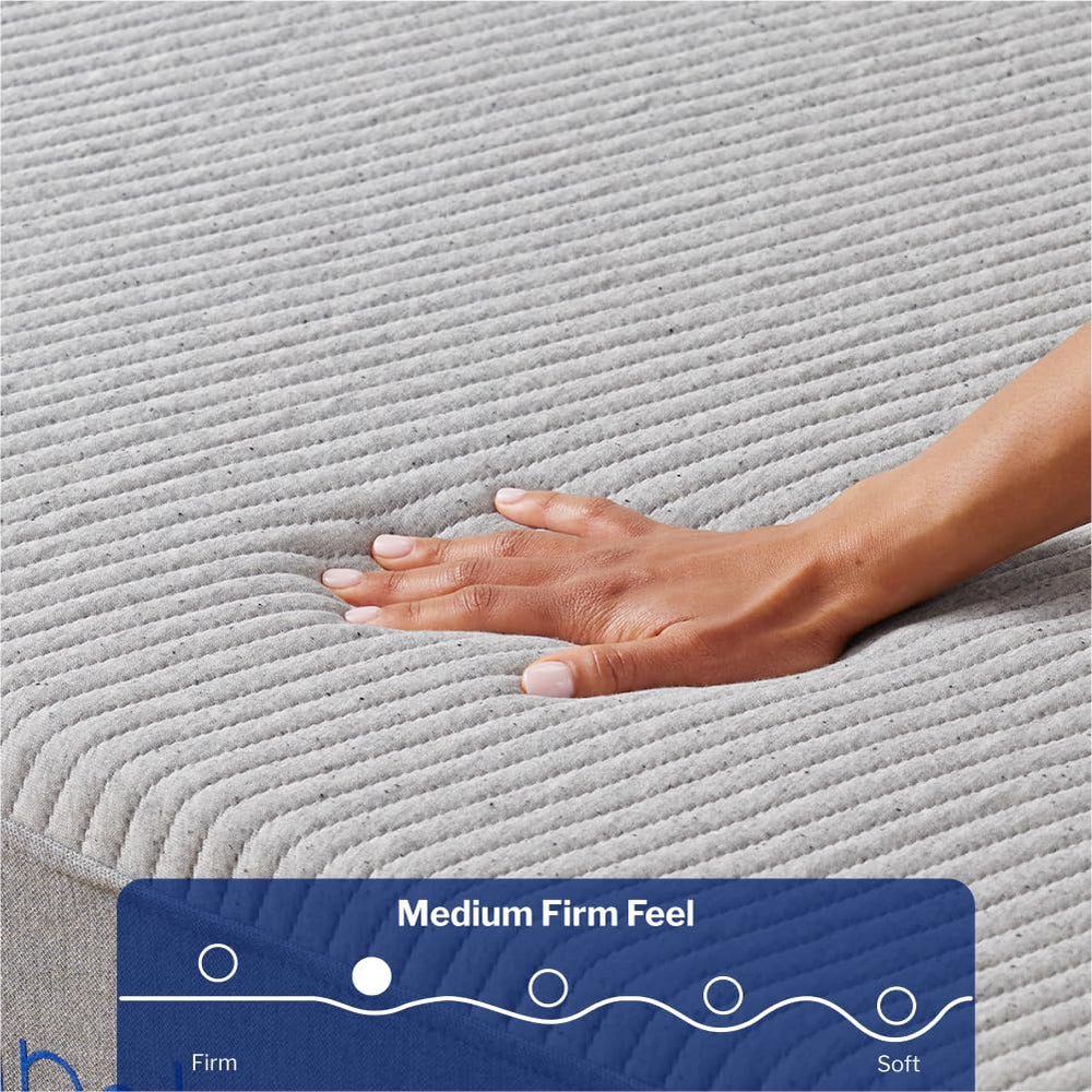 Casper Sleep Original Foam, Queen Size Memory Foam Mattress - Medium Firm Bed in a Box with Zoned SupportTM - 100 - Night Trial - CertiPUR - US Mattress, Light Grey - From Where - 
