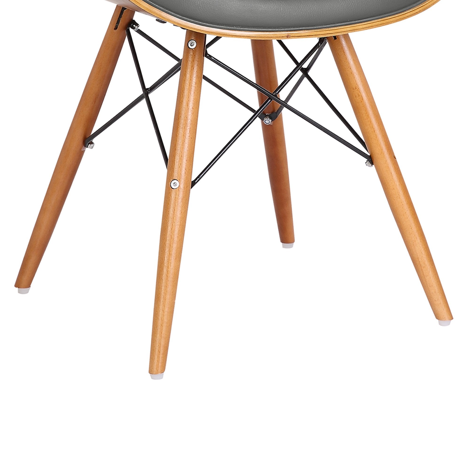 Cassie Faux Leather Dining Chair - From Where - 