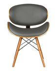 Cassie Faux Leather Dining Chair - From Where - 