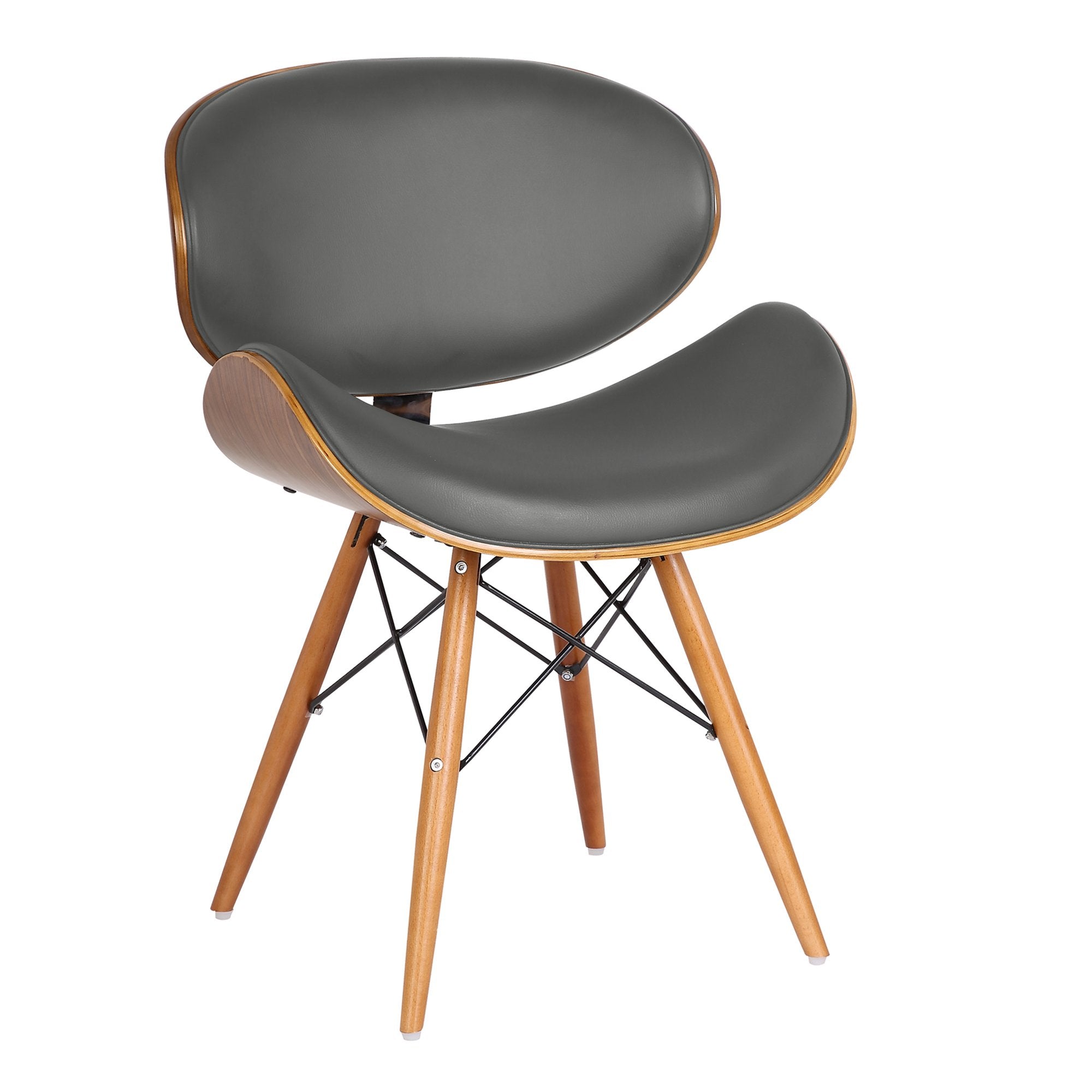 Cassie Faux Leather Dining Chair - From Where - 