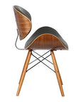 Cassie Faux Leather Dining Chair - From Where - 