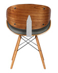 Cassie Faux Leather Dining Chair - From Where - 
