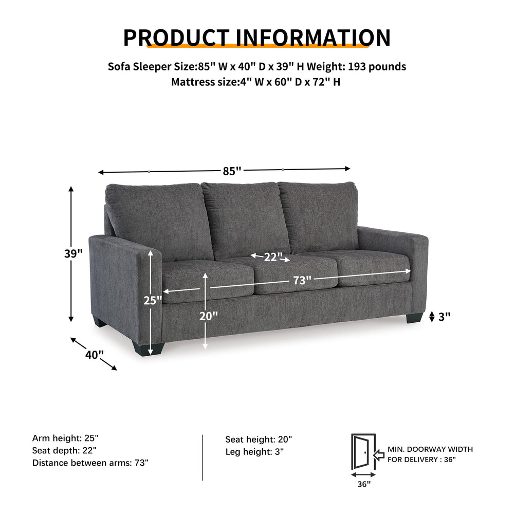 Casual 2 - in - 1 Sofa Sleeper - From Where - 
