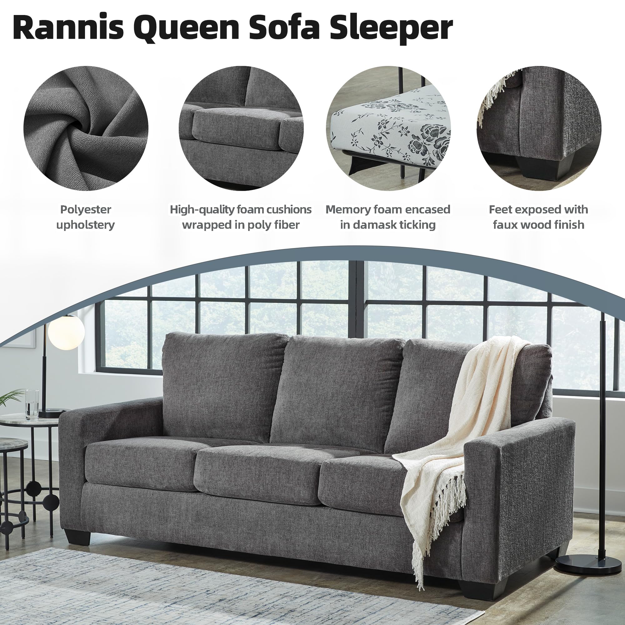 Casual 2 - in - 1 Sofa Sleeper - From Where - 