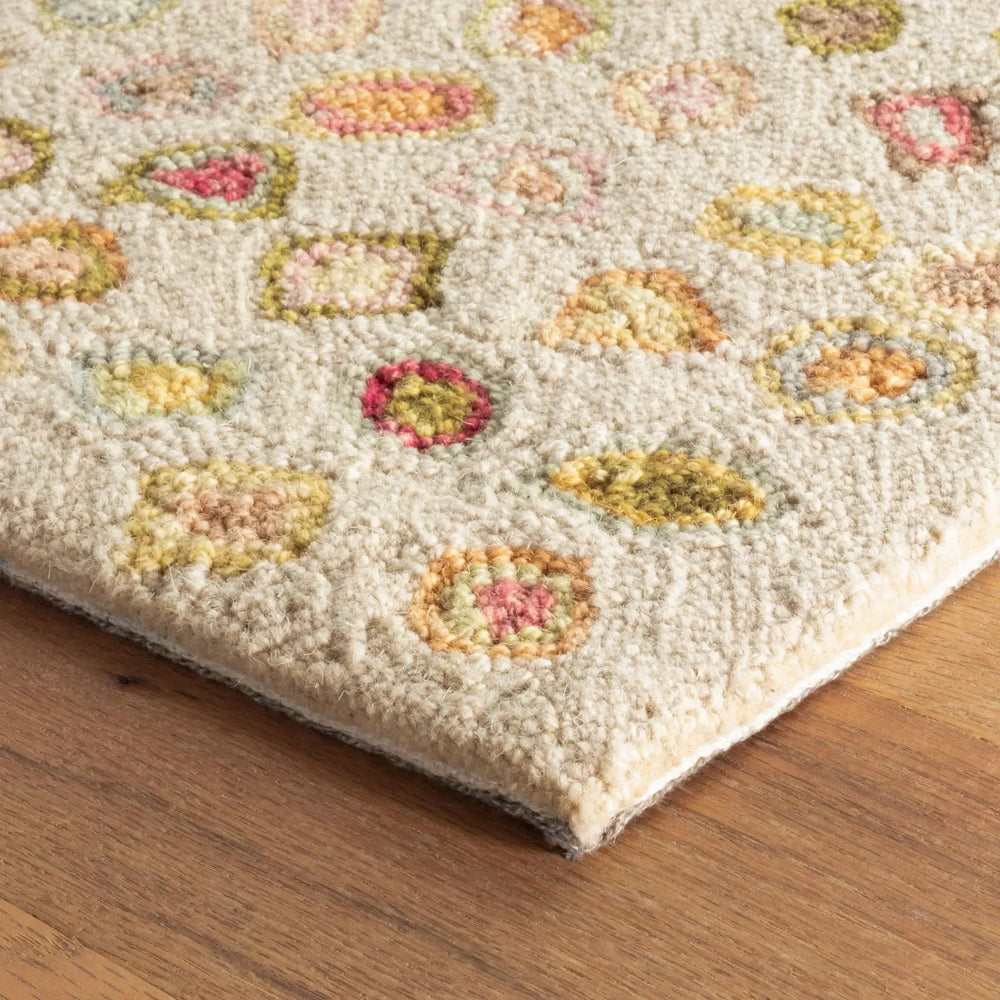 Cat's Paw Hand Micro Hooked Wool Rug - From Where Finds - 