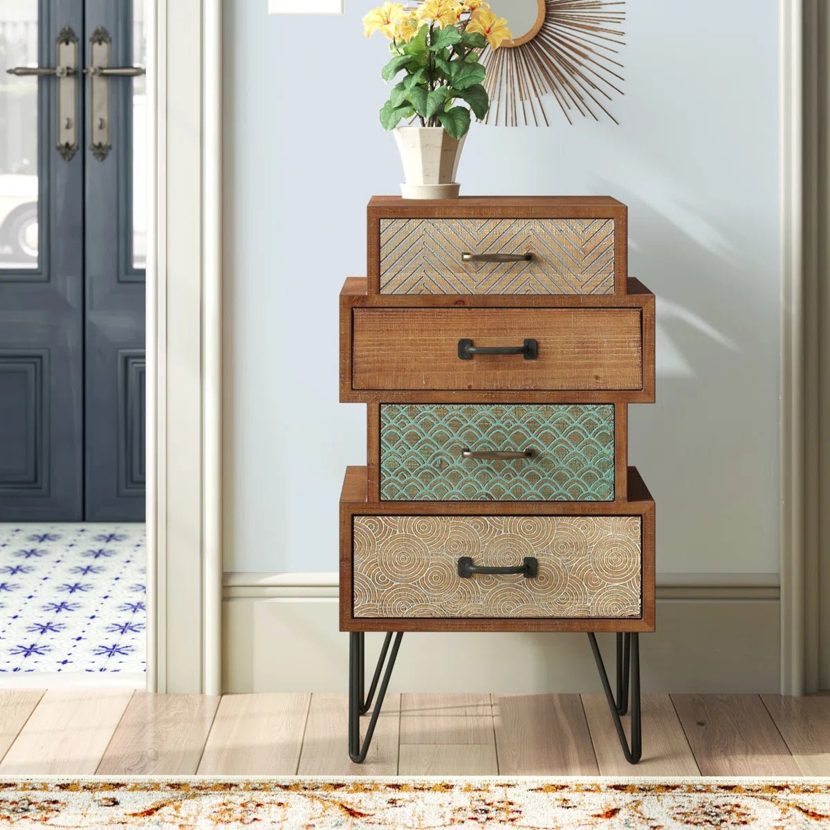 Cayden 4 - Drawer Accent Chest - From Where - 