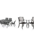 Cayman 6 - Seater Aluminum Dining Set - From Where - 