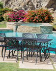 Cayman 6 - Seater Aluminum Dining Set - From Where - 