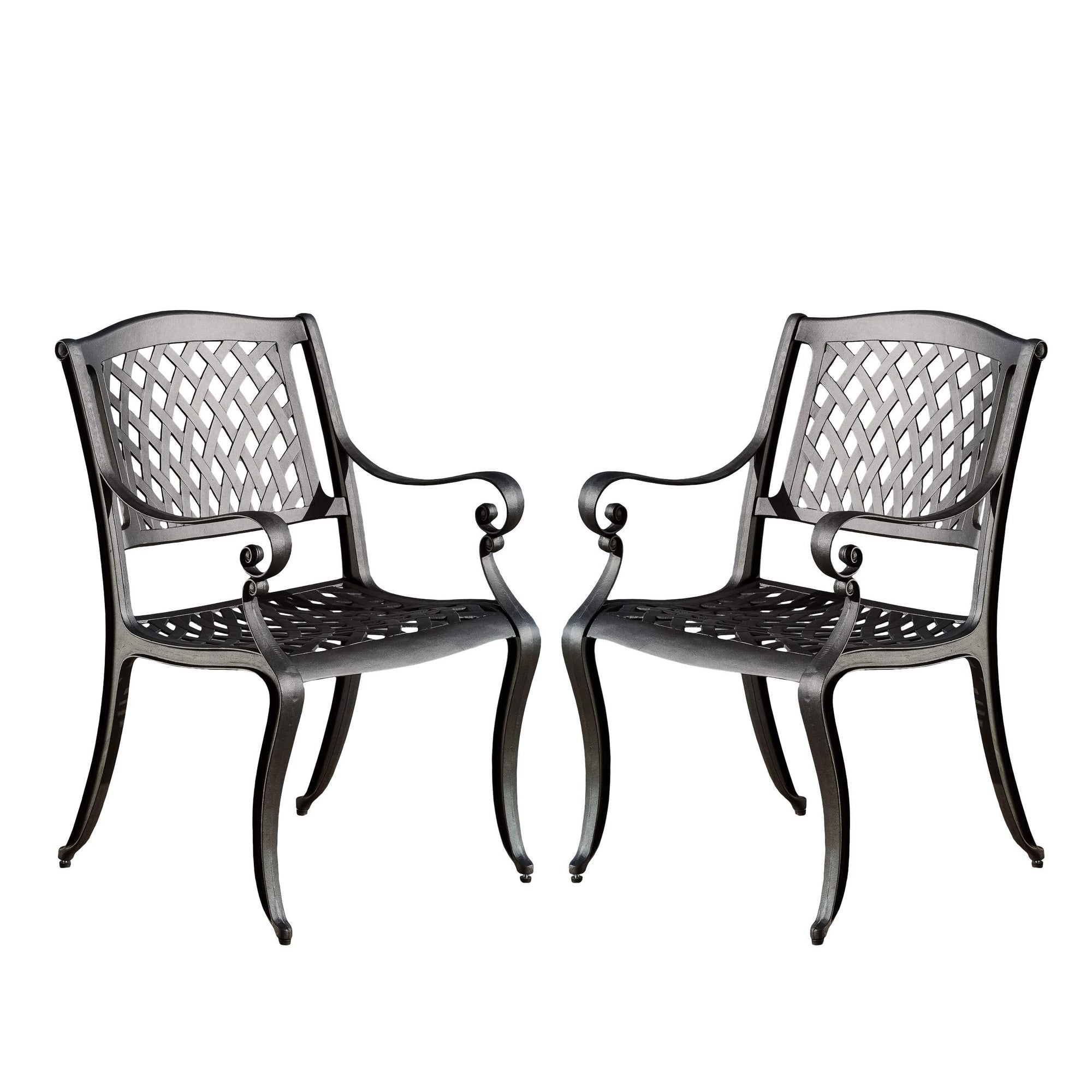Cayman 6 - Seater Aluminum Dining Set - From Where - 