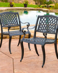 Cayman 6 - Seater Aluminum Dining Set - From Where - 