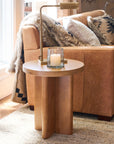 Cayman Round Side Table (18") - From Where - 