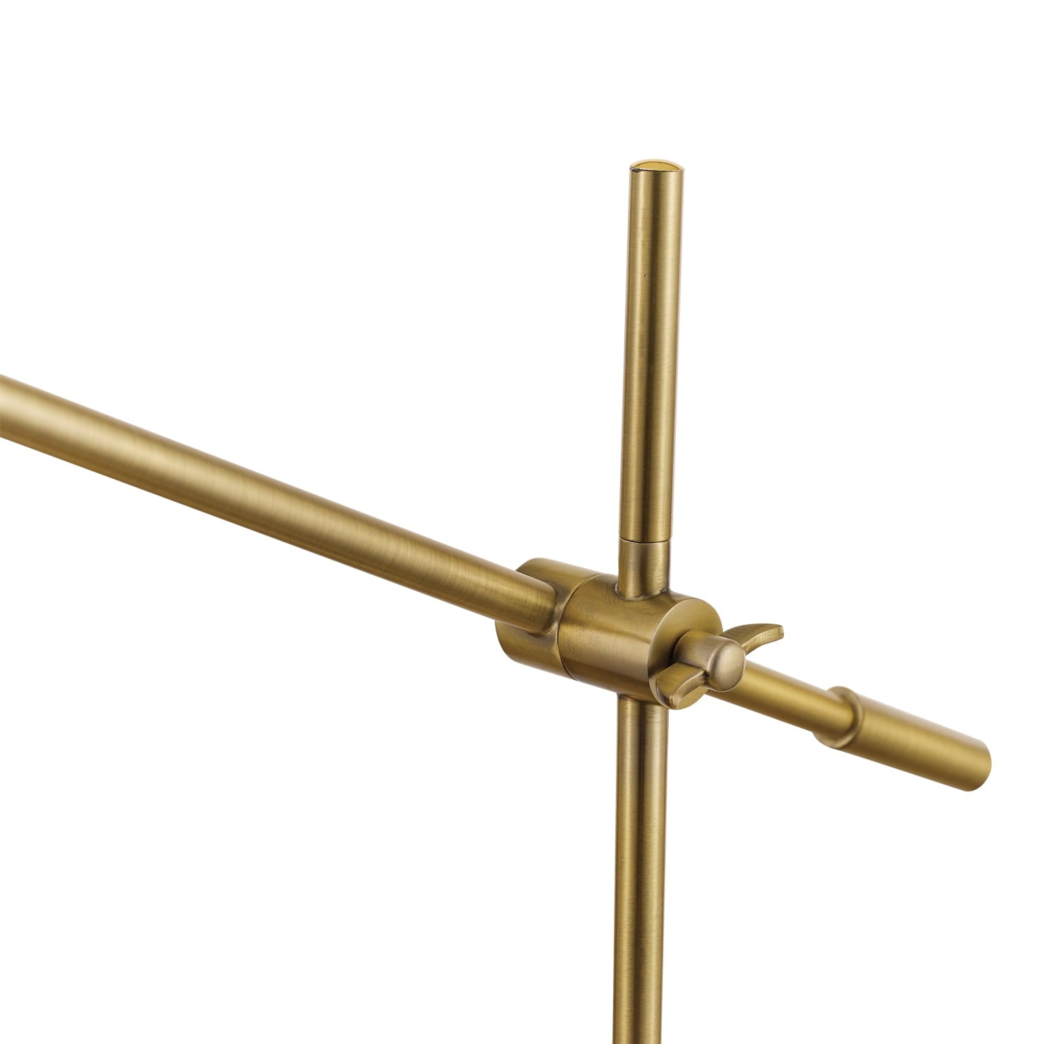 Globe Electric Pratt 20" Matte Brass Desk Lamp, 52098