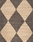 Jute Harlequin Trellis Rug