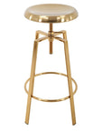 Cecely Swivel Bar Stool (Set of 2) - From Where - 