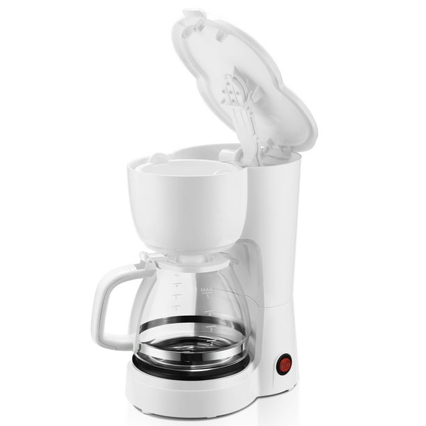 Mainstays 5-Cup Coffee Maker White