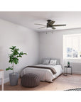 Ceiling Fan with LED Light Kit and Pull Chain - From Where - 