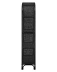 Celeste 67" Arched Rattan Bookshelf - From Where Finds - 