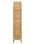Celeste 67" Arched Rattan Bookshelf - From Where Finds - 