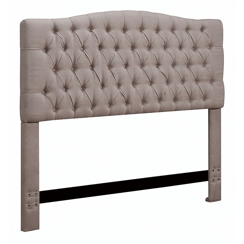 Celeste Tufted Headboard Brown - From Where - 