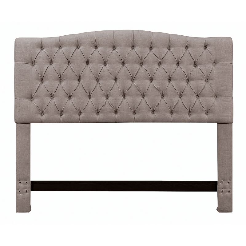 Celeste Tufted Headboard Brown - From Where - 