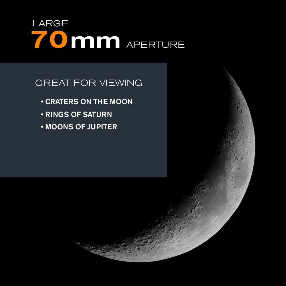 Celestron AstroMaster 70AZ Telescope - From Where - 