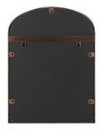 Cemile Metal Flat Mirror with Shelves - From Where - 