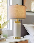 Ceramic Bedside Table Lamp - From Where - 