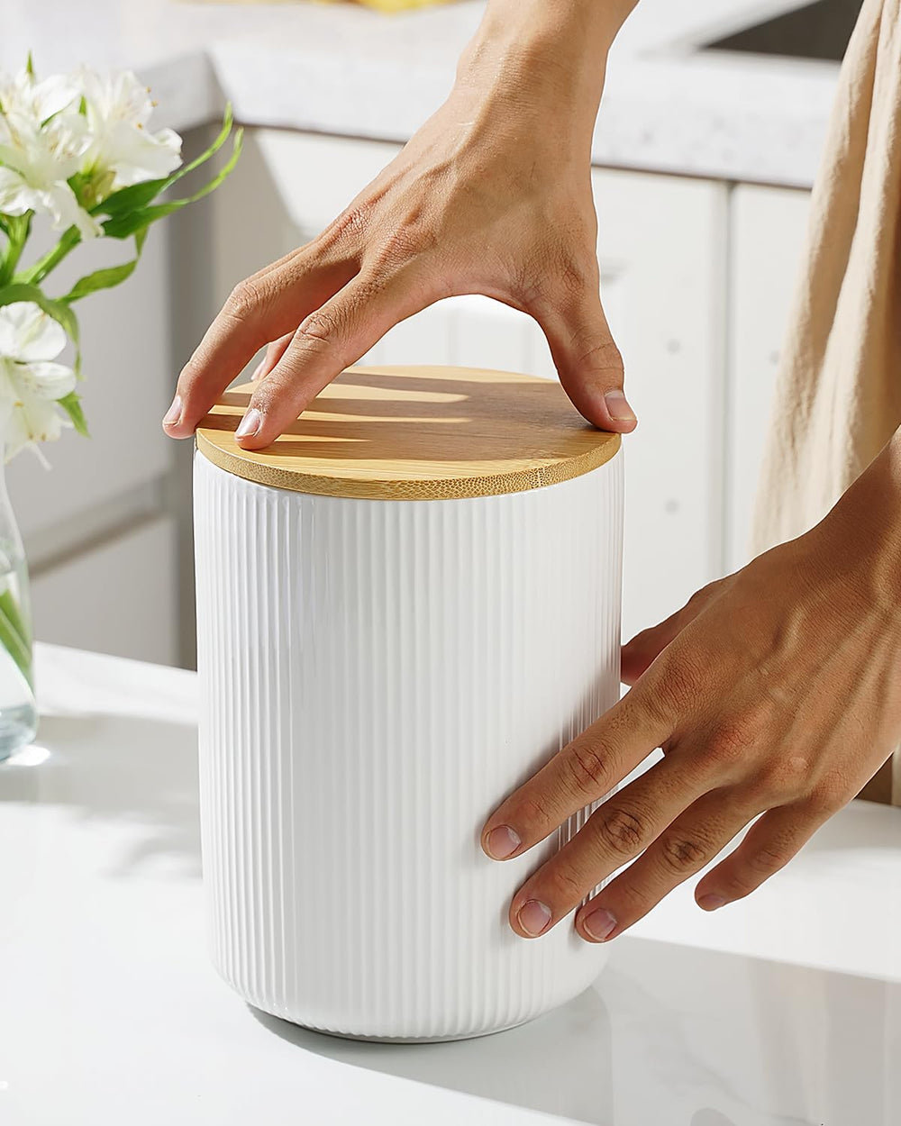 Ceramic Canisters (Set of 3) - From Where - 