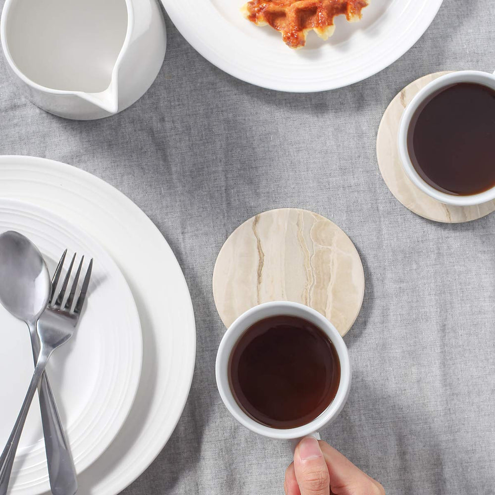 Ceramic Drink Coasters (Set of 6) - From Where - 