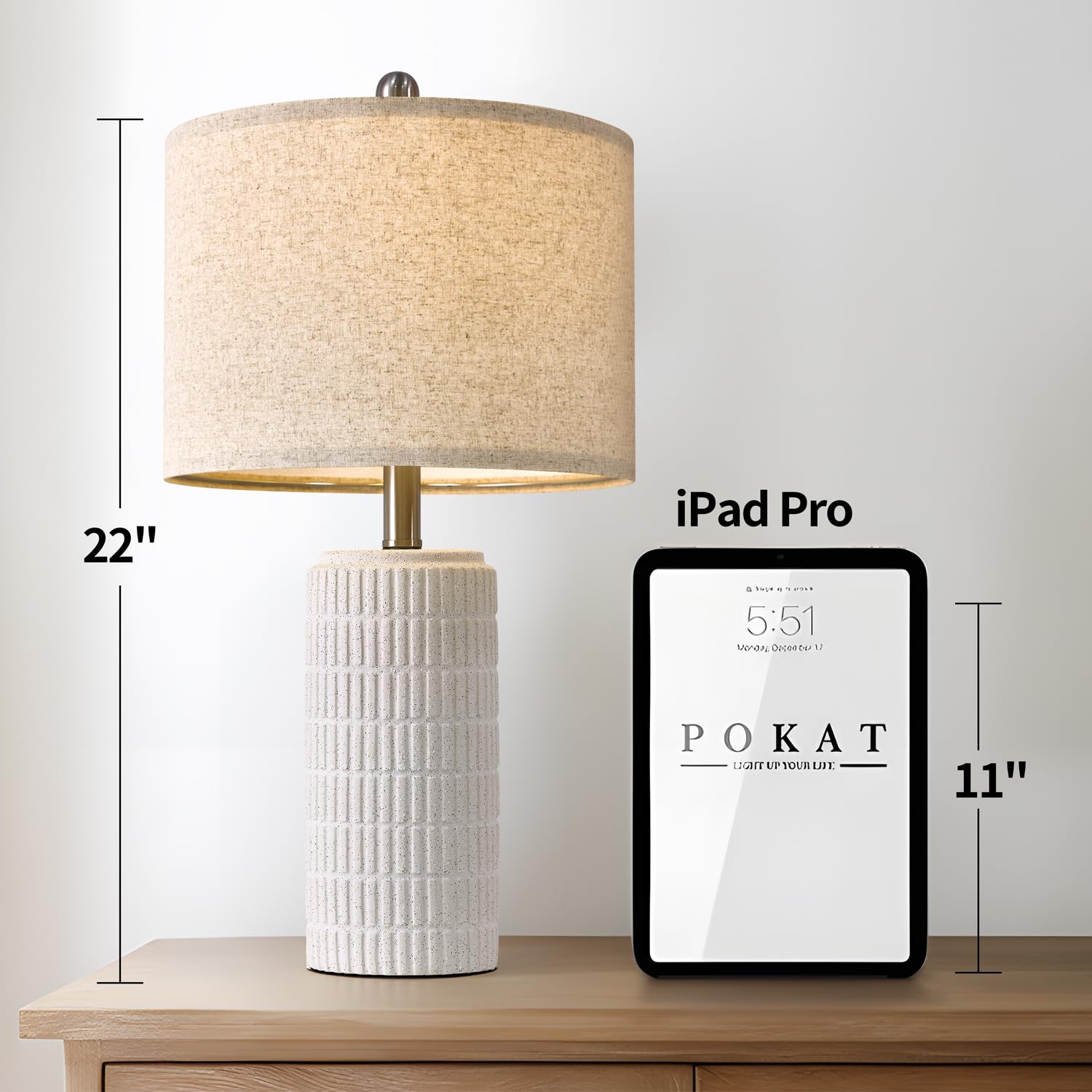 Ceramic End Table Lamps (Set of 2) - From Where - 