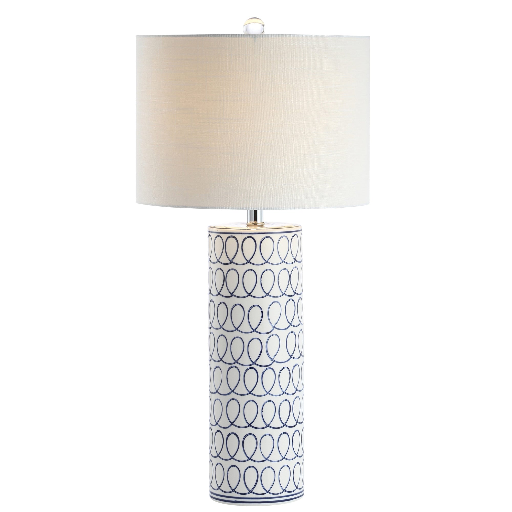 Ceramic Modern Column LED Table Lamp - From Where - 