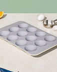 Ceramic & Non - Stick Muffin Pan - From Where Finds - 