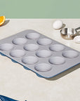 Ceramic & Non - Stick Muffin Pan - From Where Finds - 