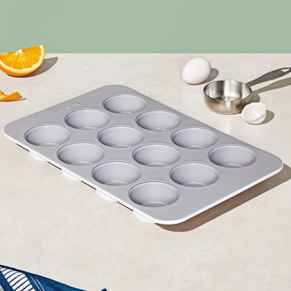 Ceramic &amp; Non - Stick Muffin Pan - From Where Finds - 