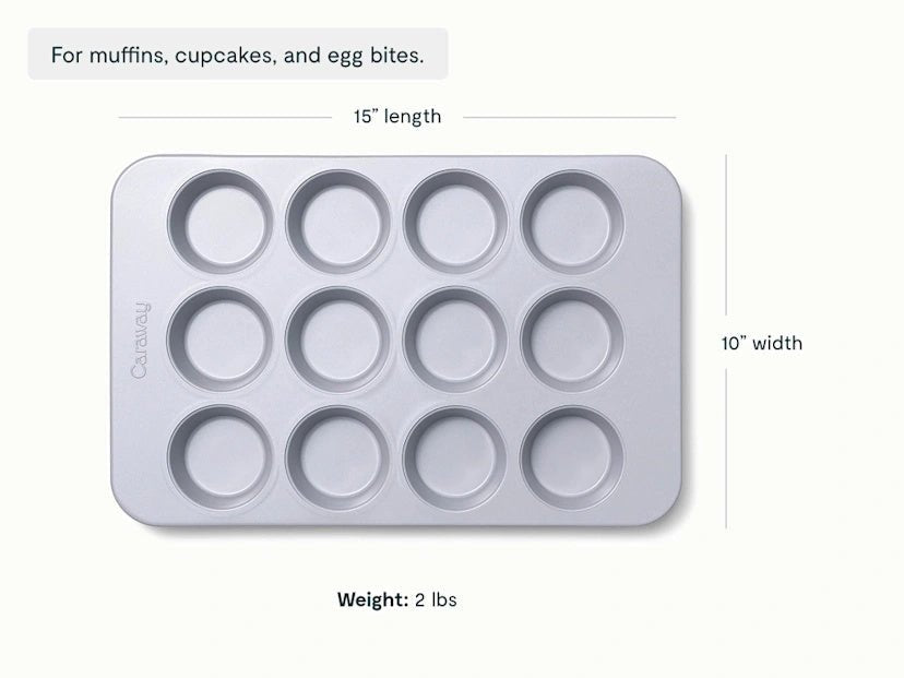 Ceramic & Non-Stick Muffin Pan - From Where Finds -