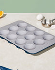 Ceramic & Non - Stick Muffin Pan - From Where Finds - 