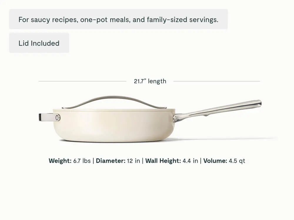 Ceramic Sauté Pan - From Where Finds - 