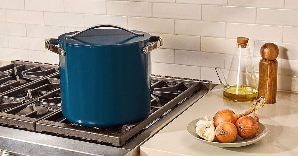 Ceramic Stock Pot - From Where Finds - 
