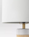 Ceramic Table Lamp with Natural Wrap - From Where - 
