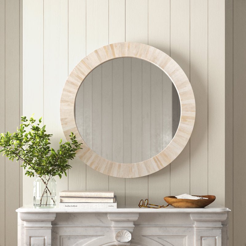 Ceri Bone Wall Mirror - From Where - 