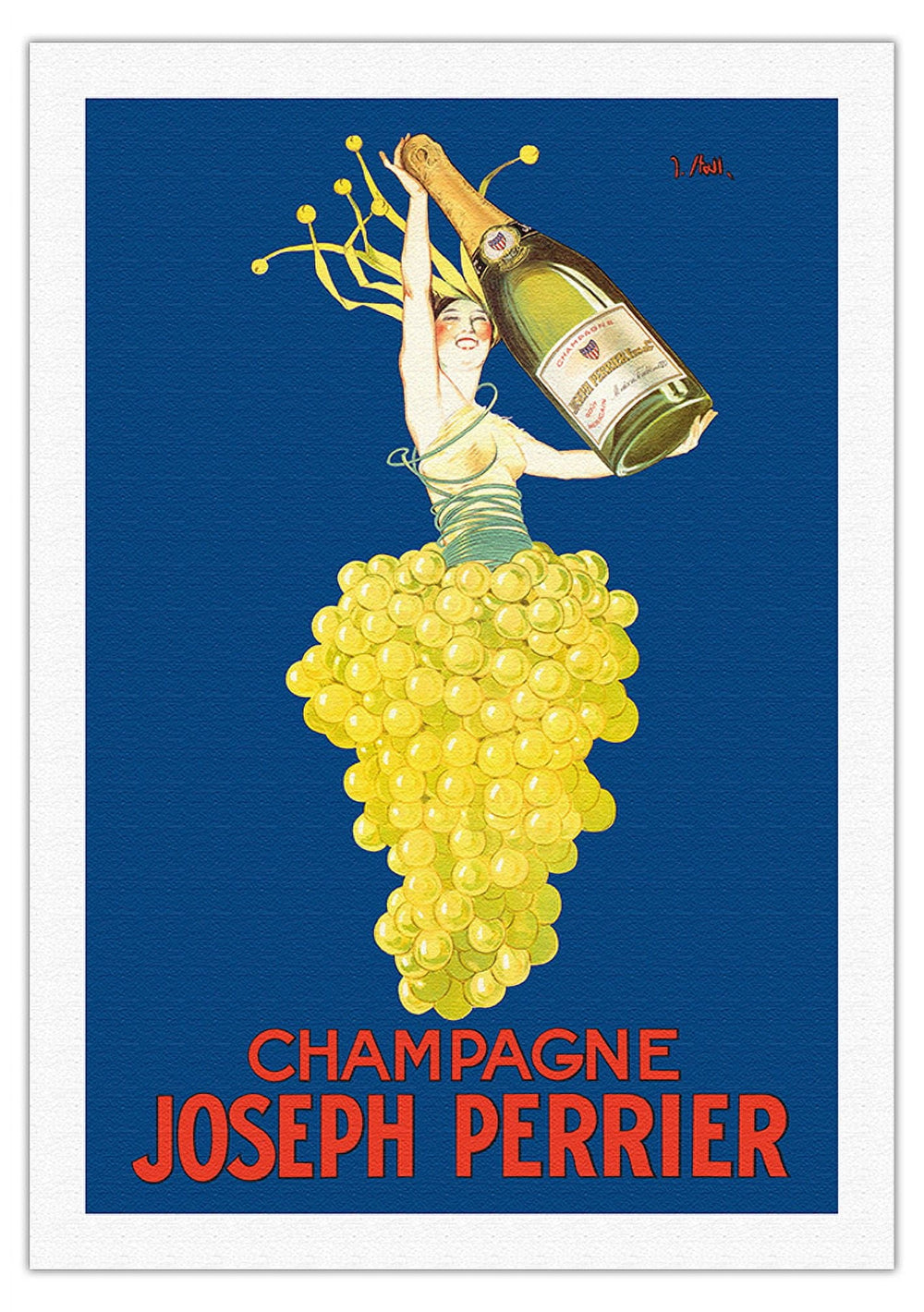 Champagne Joseph Perrier Poster - From Where -