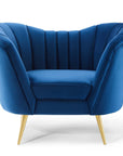 Channel Charcoal Accent Chair - From Where - 
