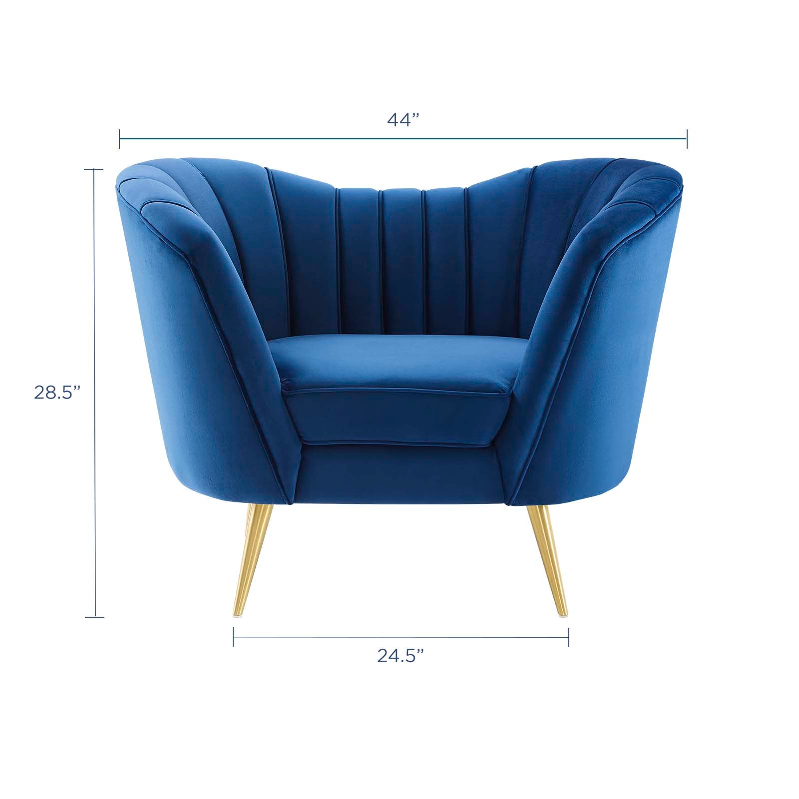 Channel Charcoal Accent Chair - From Where - 