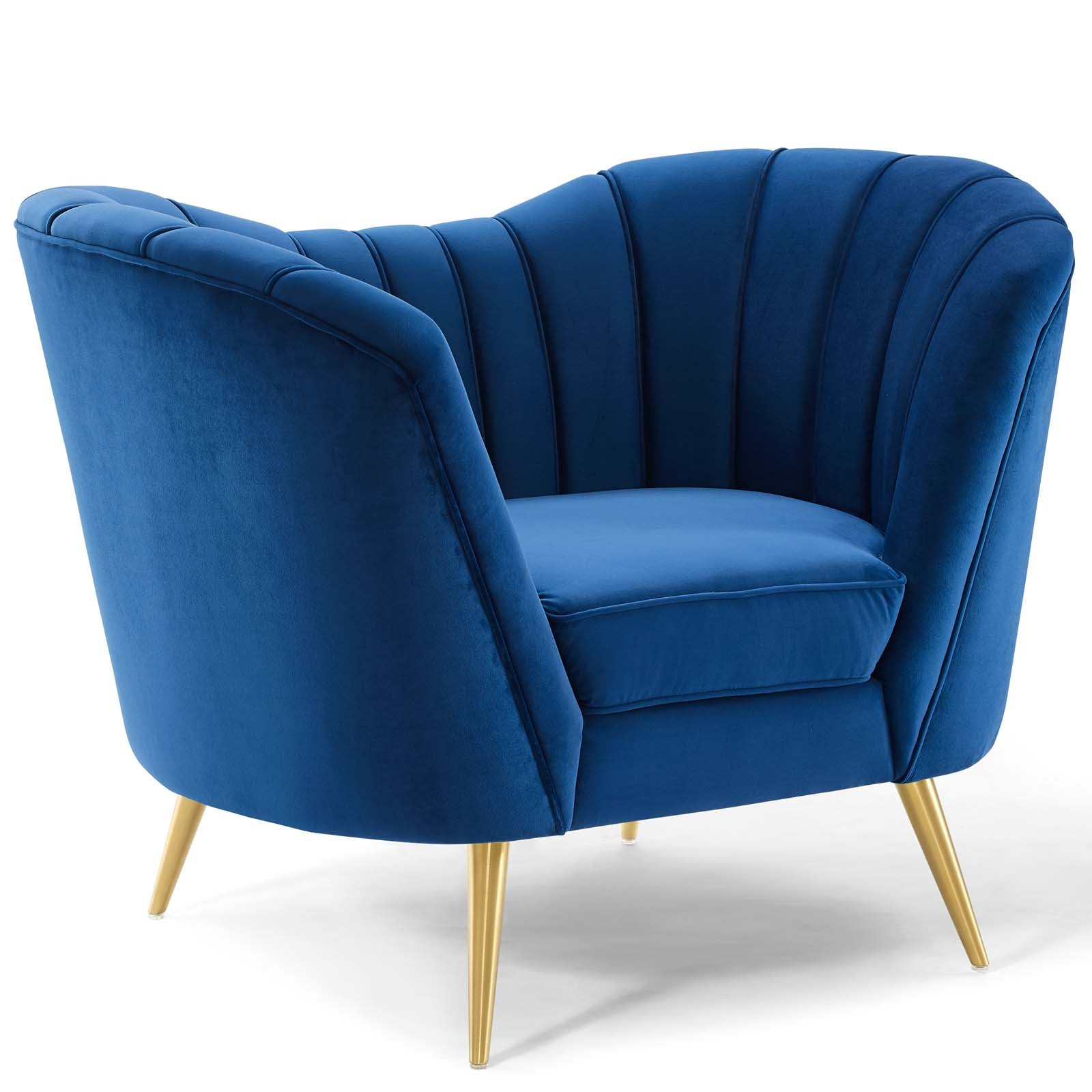 Channel Charcoal Accent Chair - From Where - 