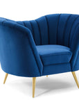 Channel Charcoal Accent Chair - From Where - 
