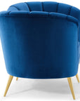Channel Charcoal Accent Chair - From Where - 